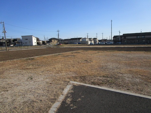 筑西市稲野辺　土地　３号地 現地写真