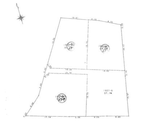 古河市諸川　土地 間取図・土地図
