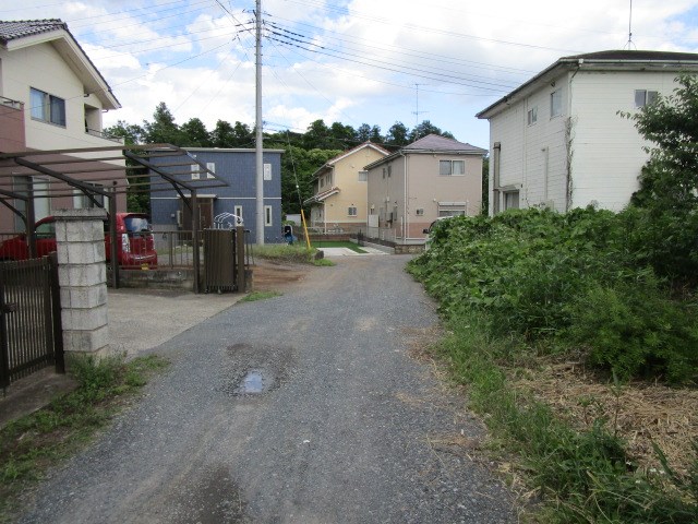 古河市諸川　土地 現地写真（前面道路含む現地写真）