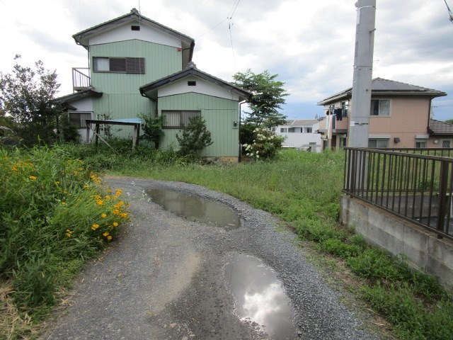 古河市諸川　土地 現地写真（前面道路含む現地写真）