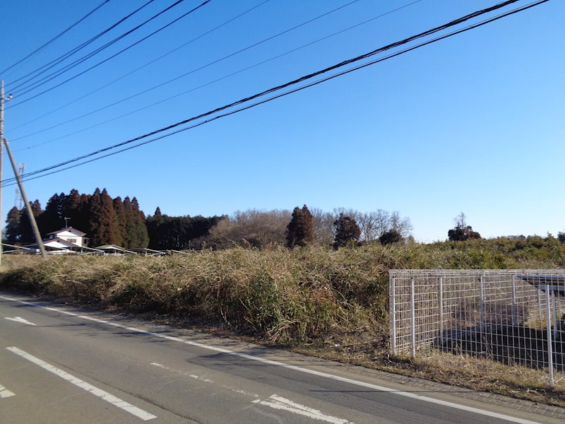 阿見町大形　土地 現地写真