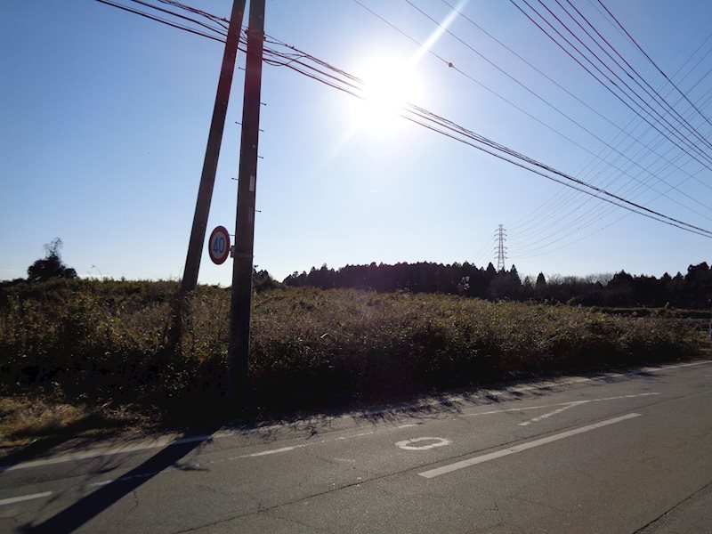 阿見町大形　土地 現地写真