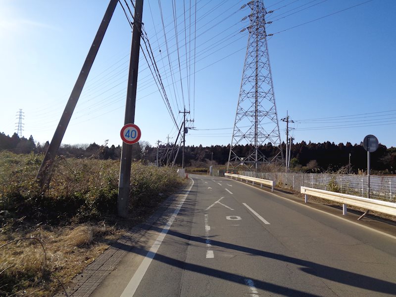 阿見町大形　土地 現地写真（前面道路含む現地写真）