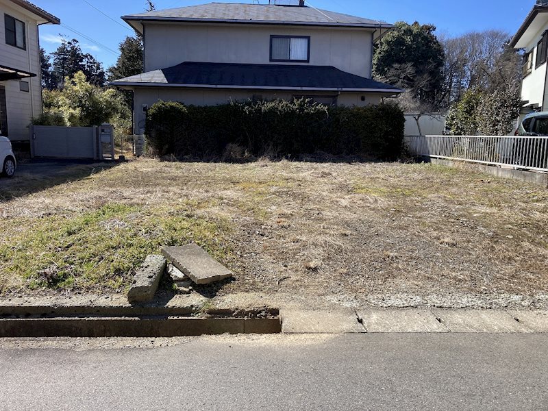 牛久市小坂町　土地 現地写真