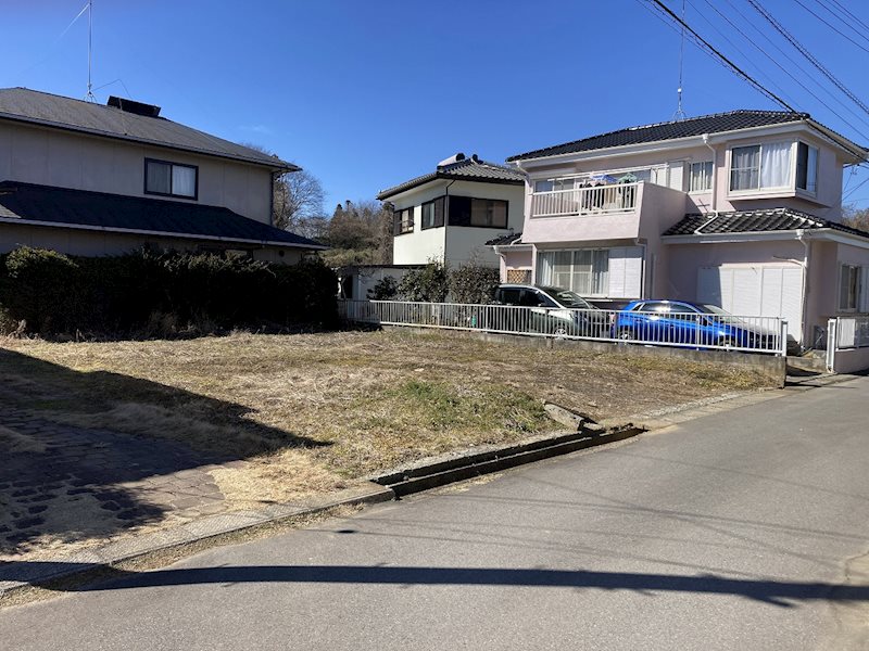 牛久市小坂町　土地 現地写真