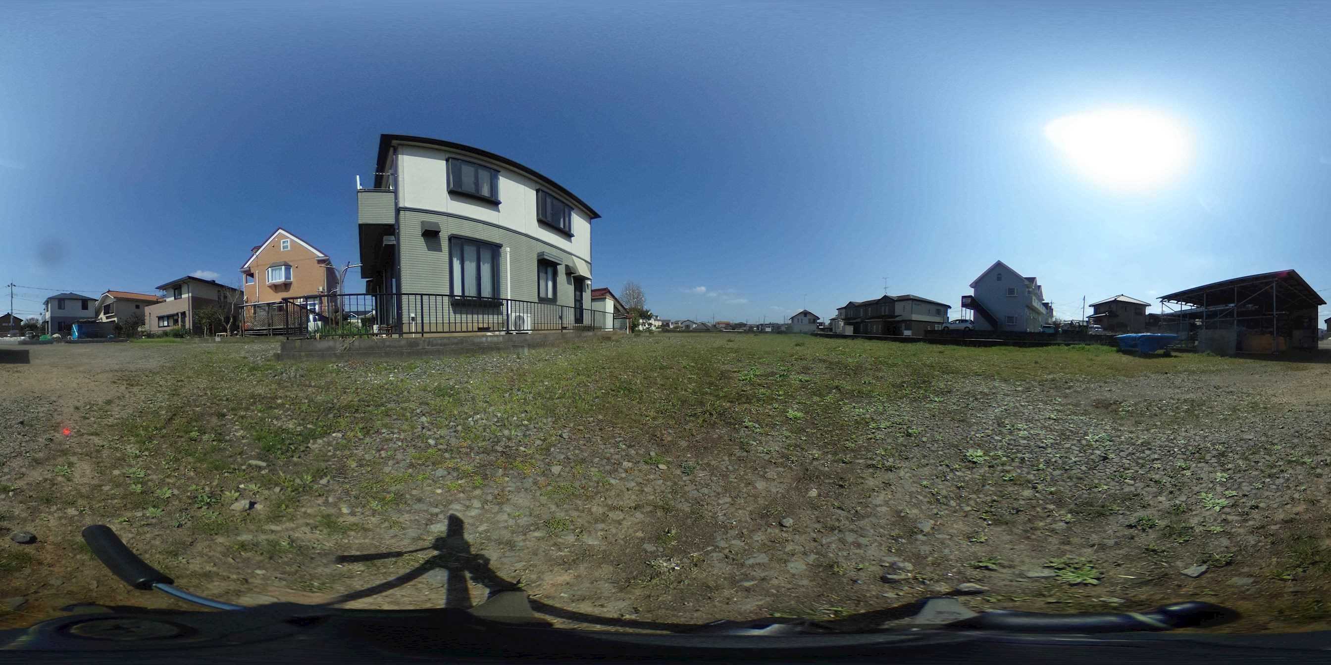 阿見町中央６丁目　土地 現地写真
