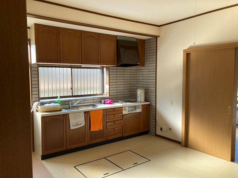 阿見町島津　平屋中古戸建 内観写真（キッチン）