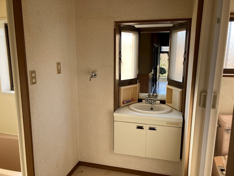 阿見町島津　平屋中古戸建 内観写真（洗面台・洗面所）