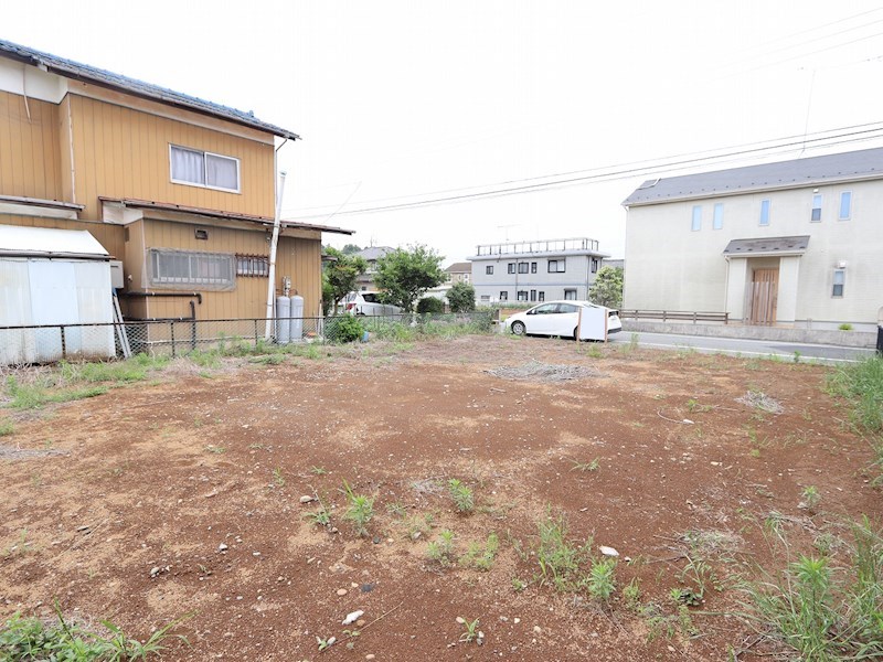 牛久市小坂町　土地 現地写真