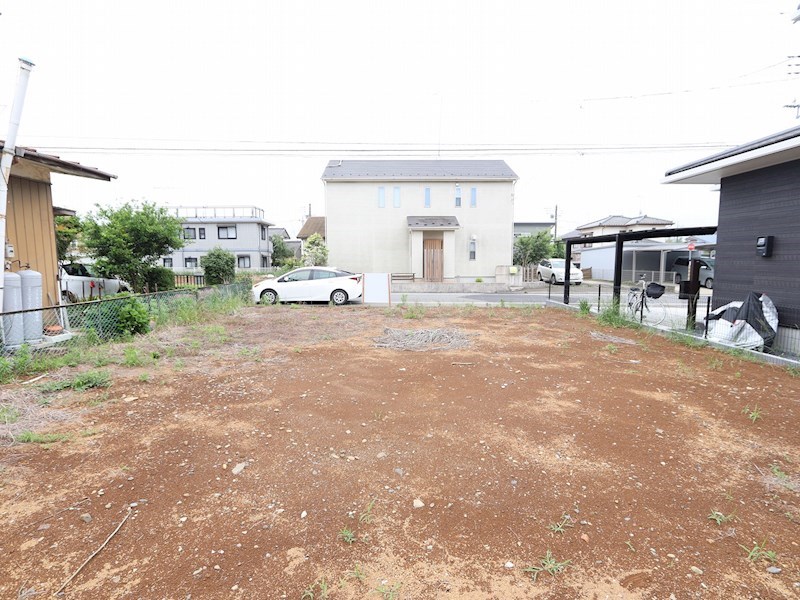 牛久市小坂町　土地 現地写真