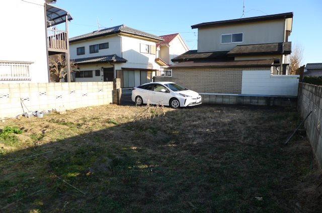 牛久市猪子町　土地 現地写真