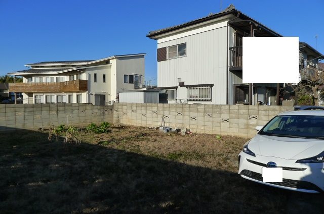 牛久市猪子町　土地 現地写真