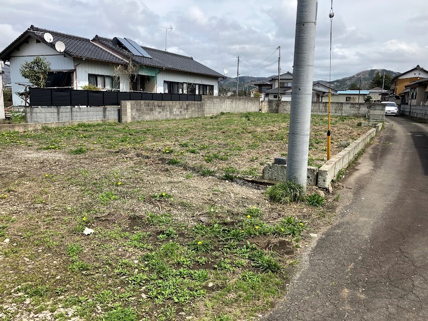 桜川市西小塙　土地 現地写真（前面道路含む現地写真）