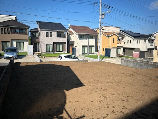 かすみがうら市下稲吉　土地 現地写真