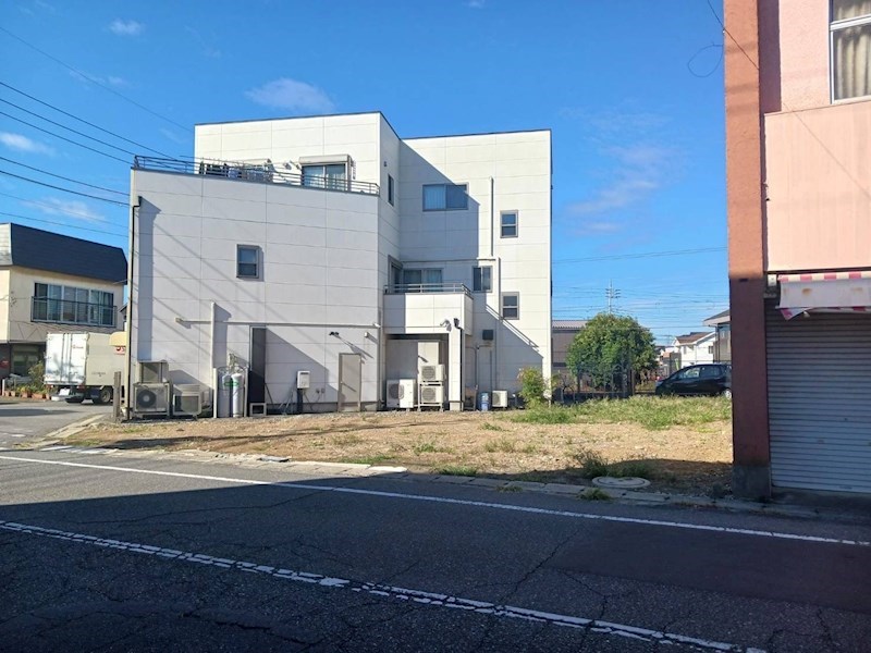 土浦市荒川沖東1丁目 土地 現地写真（前面道路含む現地写真）