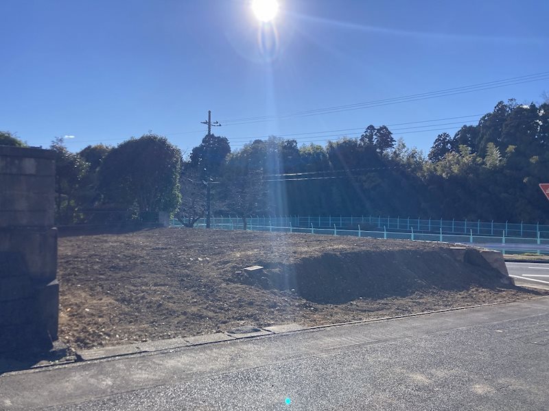 ひたちなか市中根　土地 現地写真
