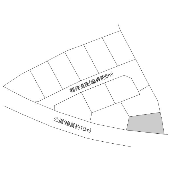 阿見町荒川本郷　C’s place分譲地Ⅱ　１２号地 間取図・土地図