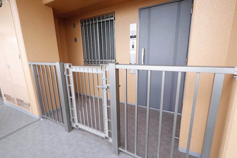 サンクレイドル古河 現地写真（玄関）