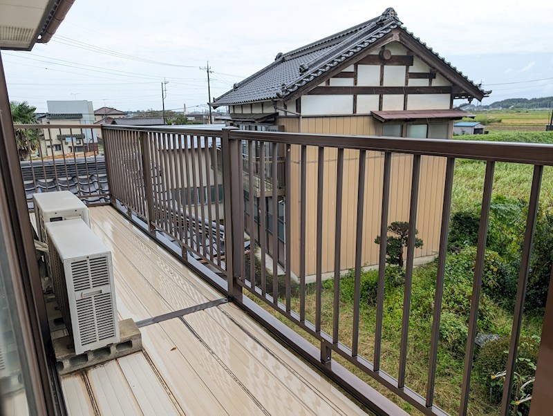 坂東市大口　中古戸建 現地写真（バルコニー）