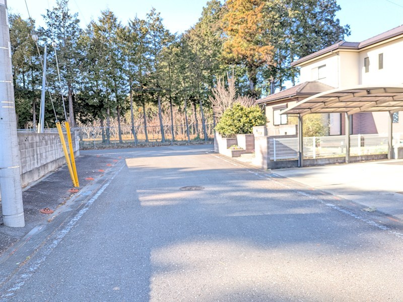 つくば市柴崎　中古戸建 現地写真（前面道路含む現地写真）