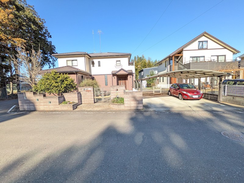 つくば市柴崎　中古戸建 現地写真（前面道路含む現地写真）