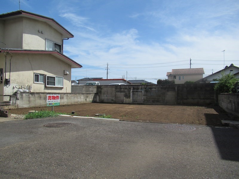 土浦市右籾　土地 現地写真