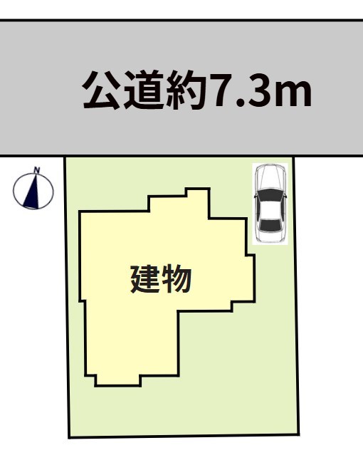 つくば市自由ケ丘　中古戸建（オーナチェンジ） 区画図