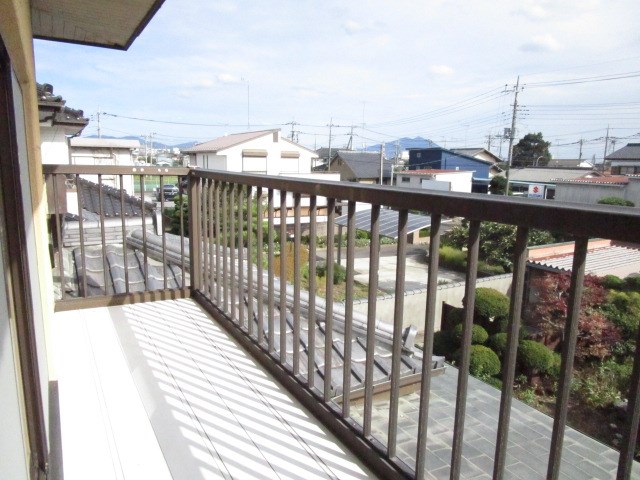 筑西市乙　中古戸建 現地写真（バルコニー）