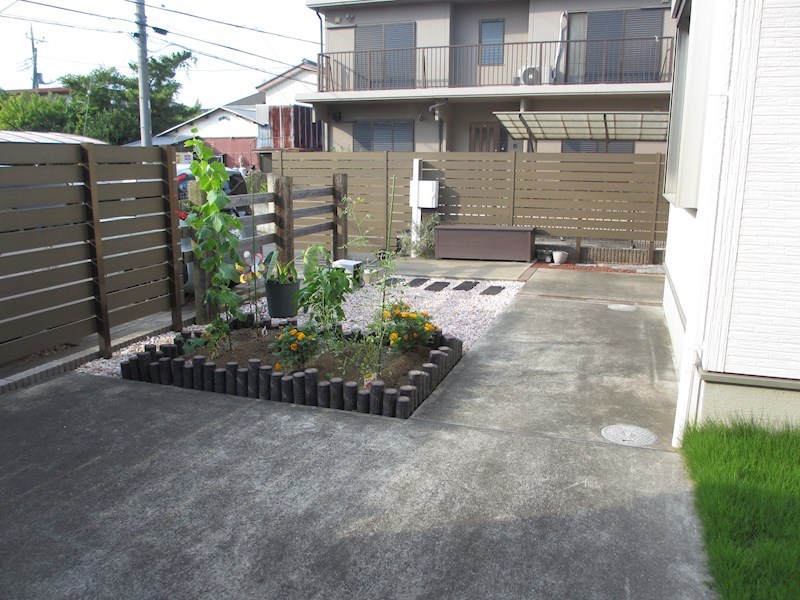 土浦市北荒川沖町　中古戸建 現地写真（庭）