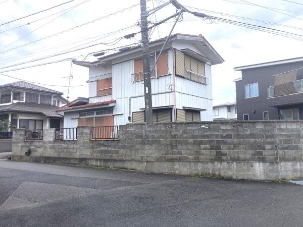 ひたちなか市足崎　土地 現地写真（前面道路含む現地写真）