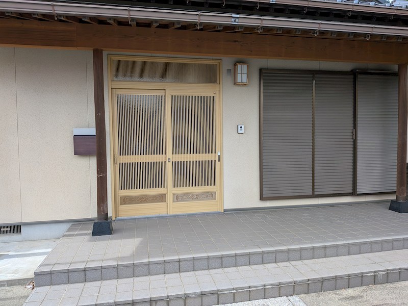 土浦市藤沢　中古戸建 現地写真（玄関）