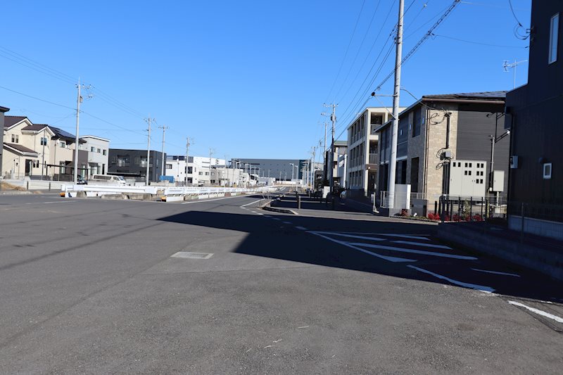 つくば市流星台 中古戸建  現地写真（前面道路含む現地写真）
