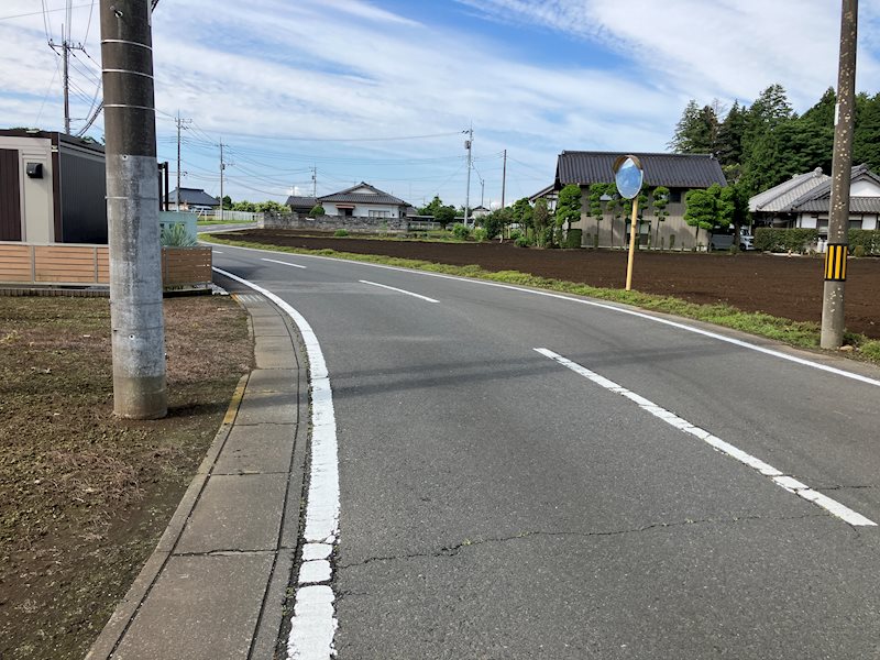 茨城県水戸市五平町2002-1の一部 現地写真（前面道路含む現地写真）