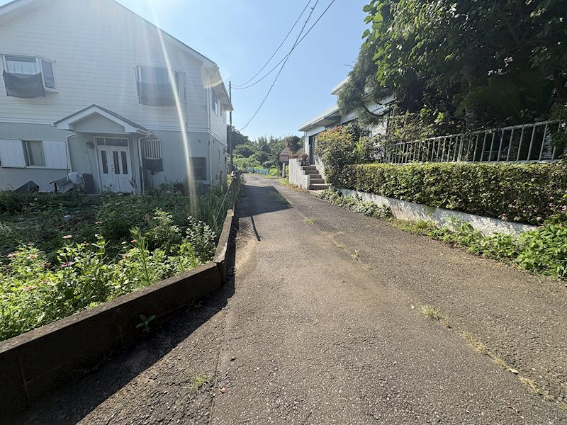 取手市米ノ井 土地 現地写真（前面道路含む現地写真）