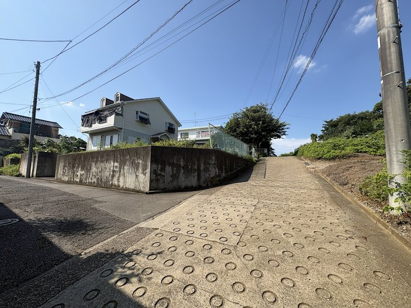 取手市米ノ井 土地 現地写真（前面道路含む現地写真）