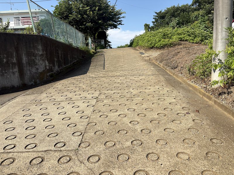 取手市米ノ井 土地 現地写真（前面道路含む現地写真）