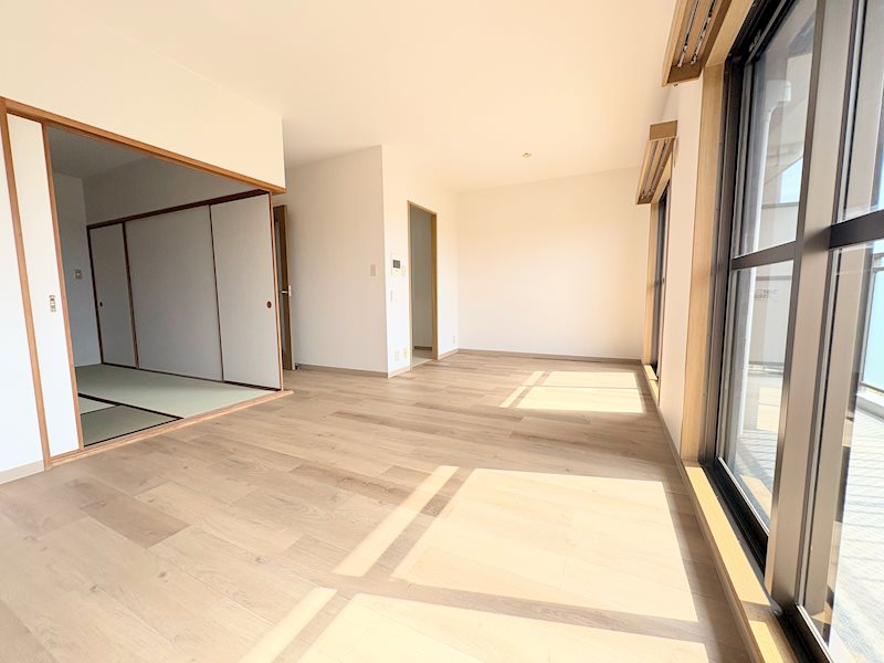 ハーモニータウン新取手壱番館 内観写真（リビング）