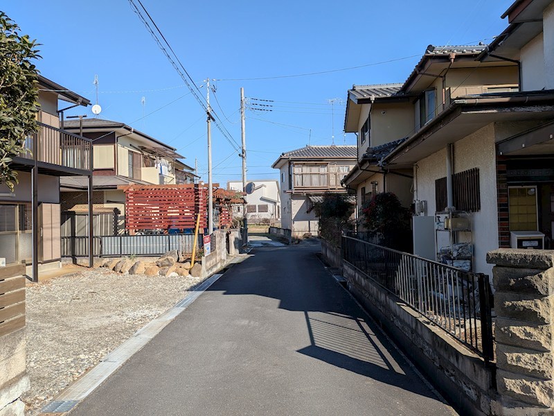 下妻市下妻丙　中古戸建 現地写真（前面道路含む現地写真）