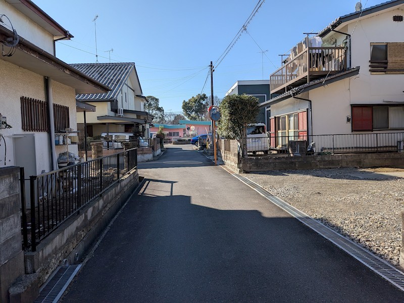 下妻市下妻丙　中古戸建 現地写真（前面道路含む現地写真）