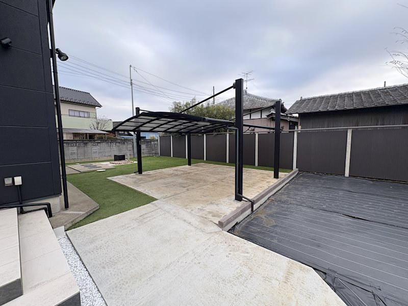 常総市孫兵ヱ新田　中古戸建 現地写真（庭）