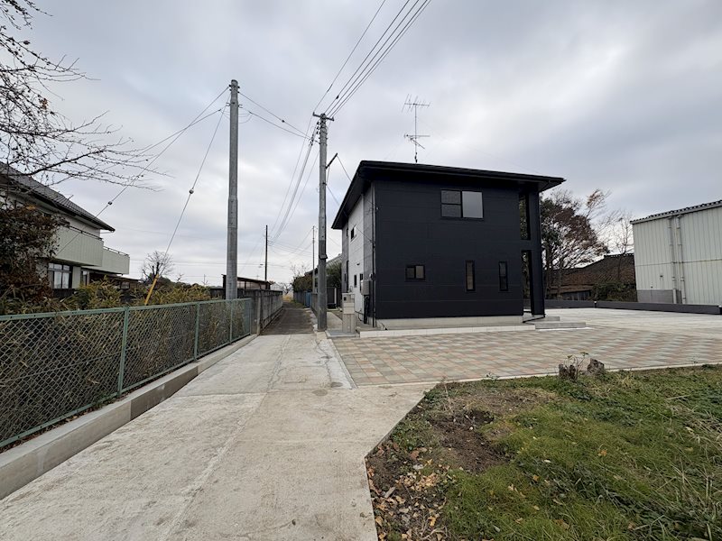 常総市孫兵ヱ新田　中古戸建 現地写真（前面道路含む現地写真）