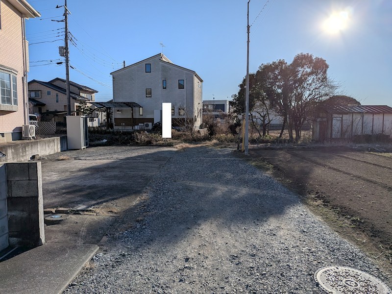 阿見町鈴木　中古戸建 現地写真（前面道路含む現地写真）