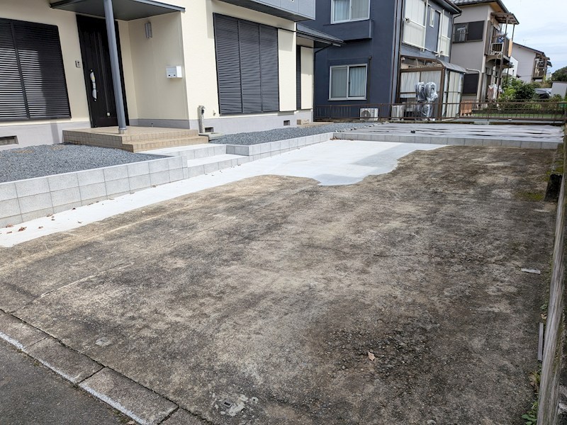 つくば市松栄　中古戸建 現地写真（庭）