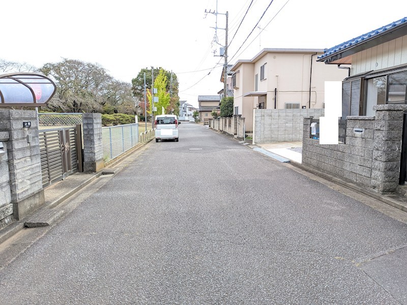 つくば市宝陽台　中古戸建 現地写真（前面道路含む現地写真）