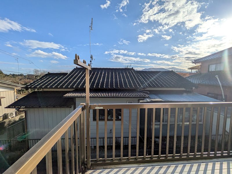 石岡市川又　中古戸建 現地写真（バルコニー）