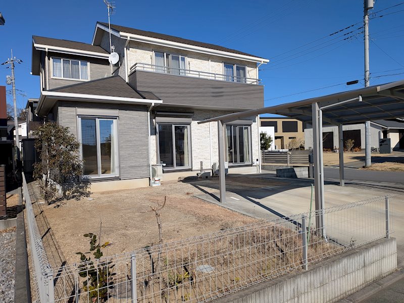 つくば市春風台　中古戸建 現地写真（庭）