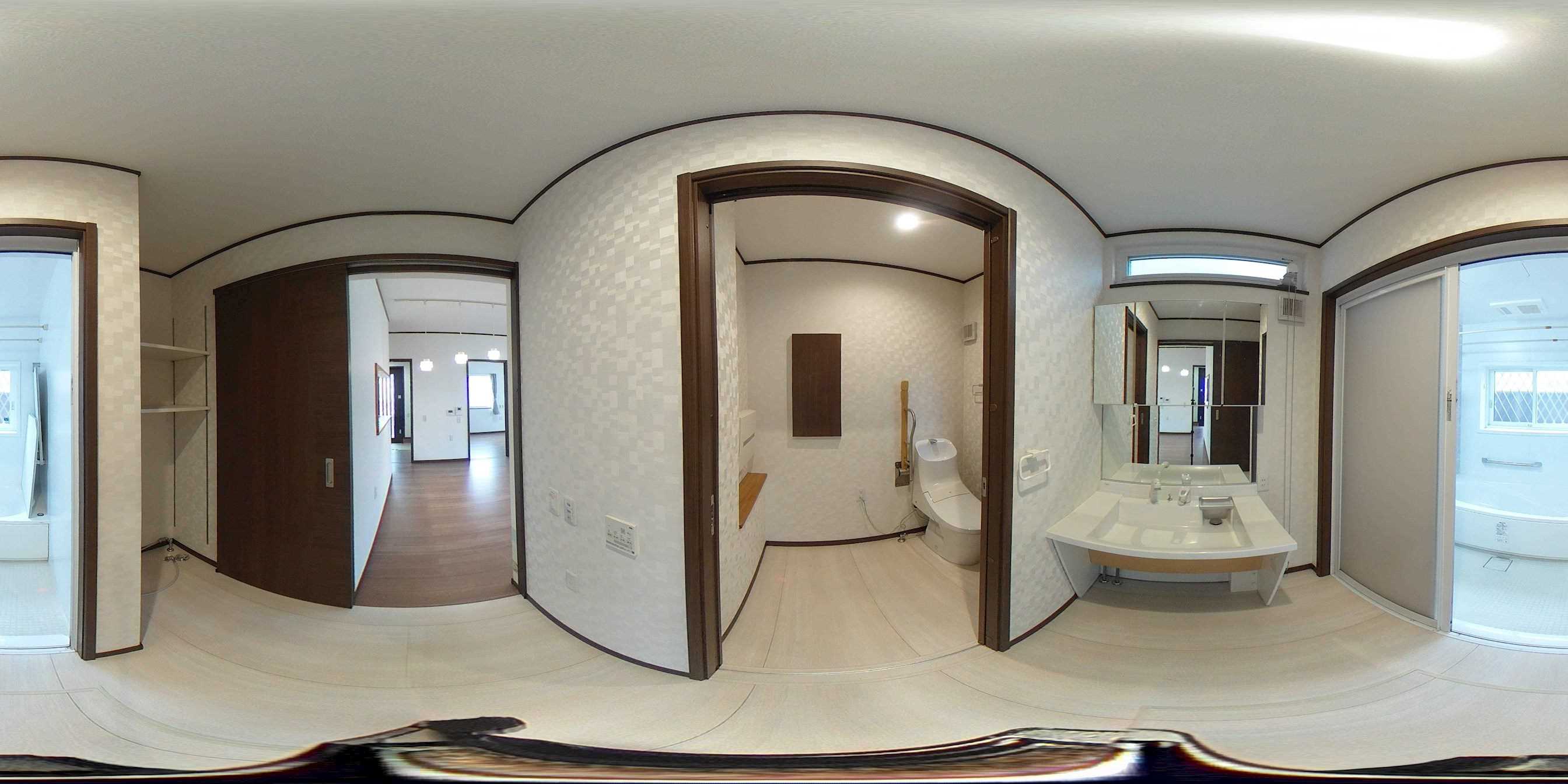 つくば市春風台　中古戸建 内観写真（洗面台・洗面所）