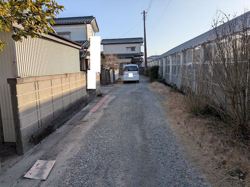 常総市原宿　中古戸建 現地写真（前面道路含む現地写真）