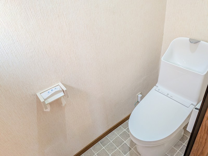 常総市原宿　中古戸建 内観写真（トイレ）