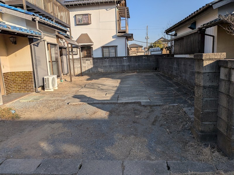 常総市原宿　中古戸建 現地写真（庭）